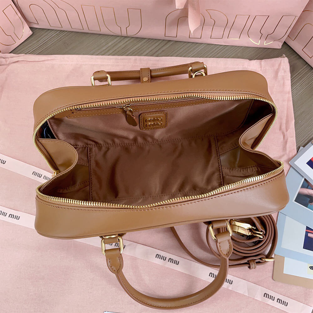MIUMIU Large Arcadie Leather Bag(HIGH-END GRADE) - Top Club