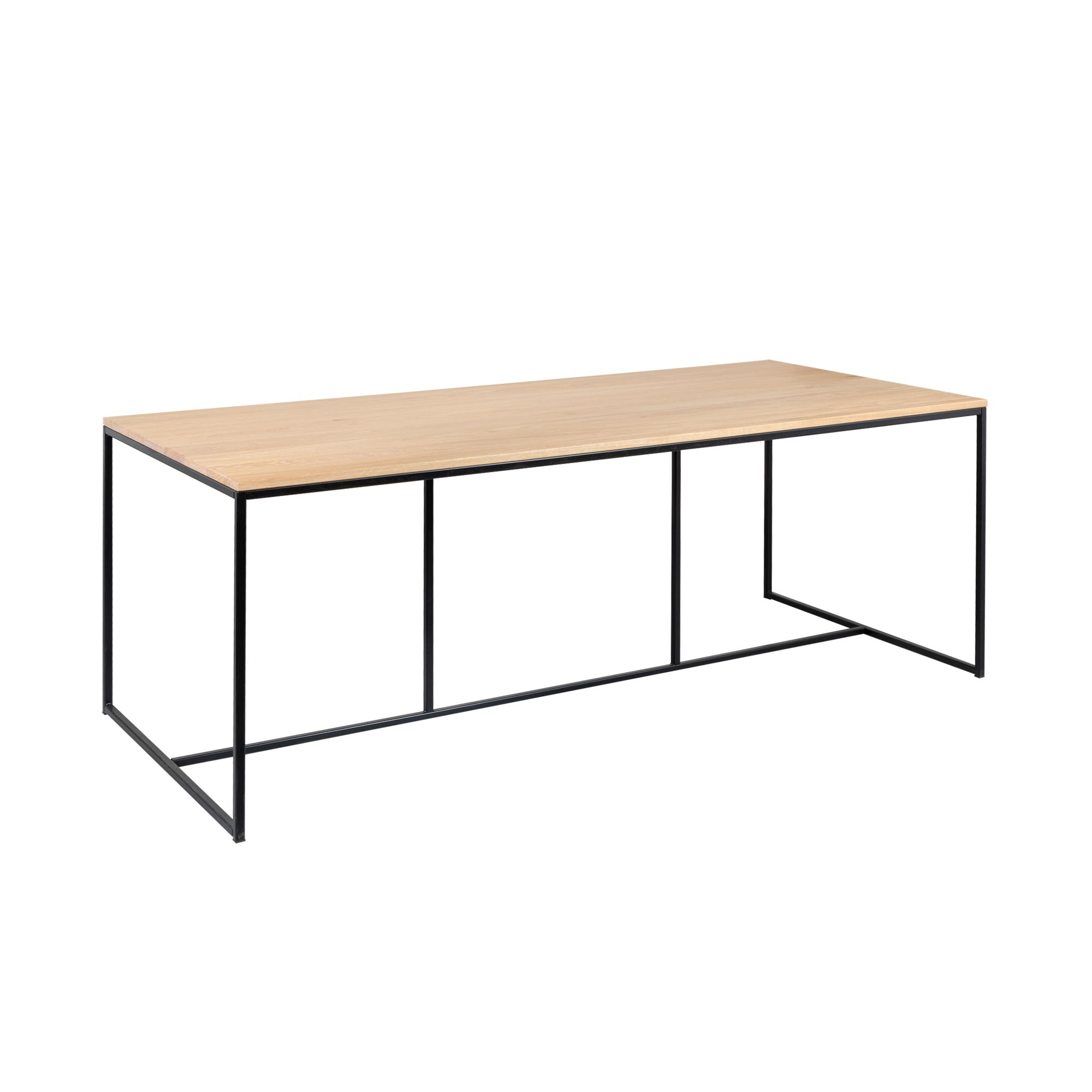 Tafel Soho Tafel Soho 240x90 zwart onderstel