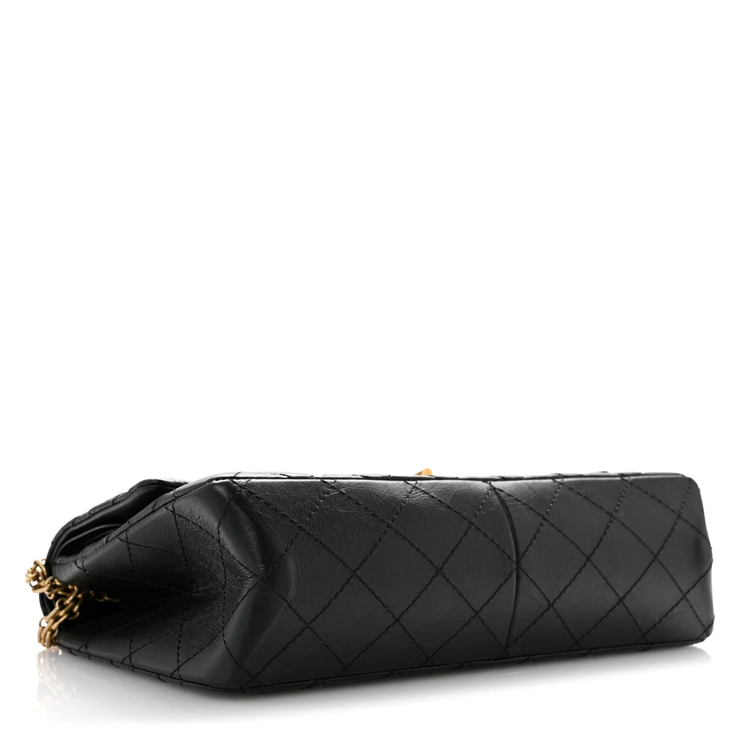 Aged Calfskin Quilted 2.55 Reissue 226 Flap Black - Top Club