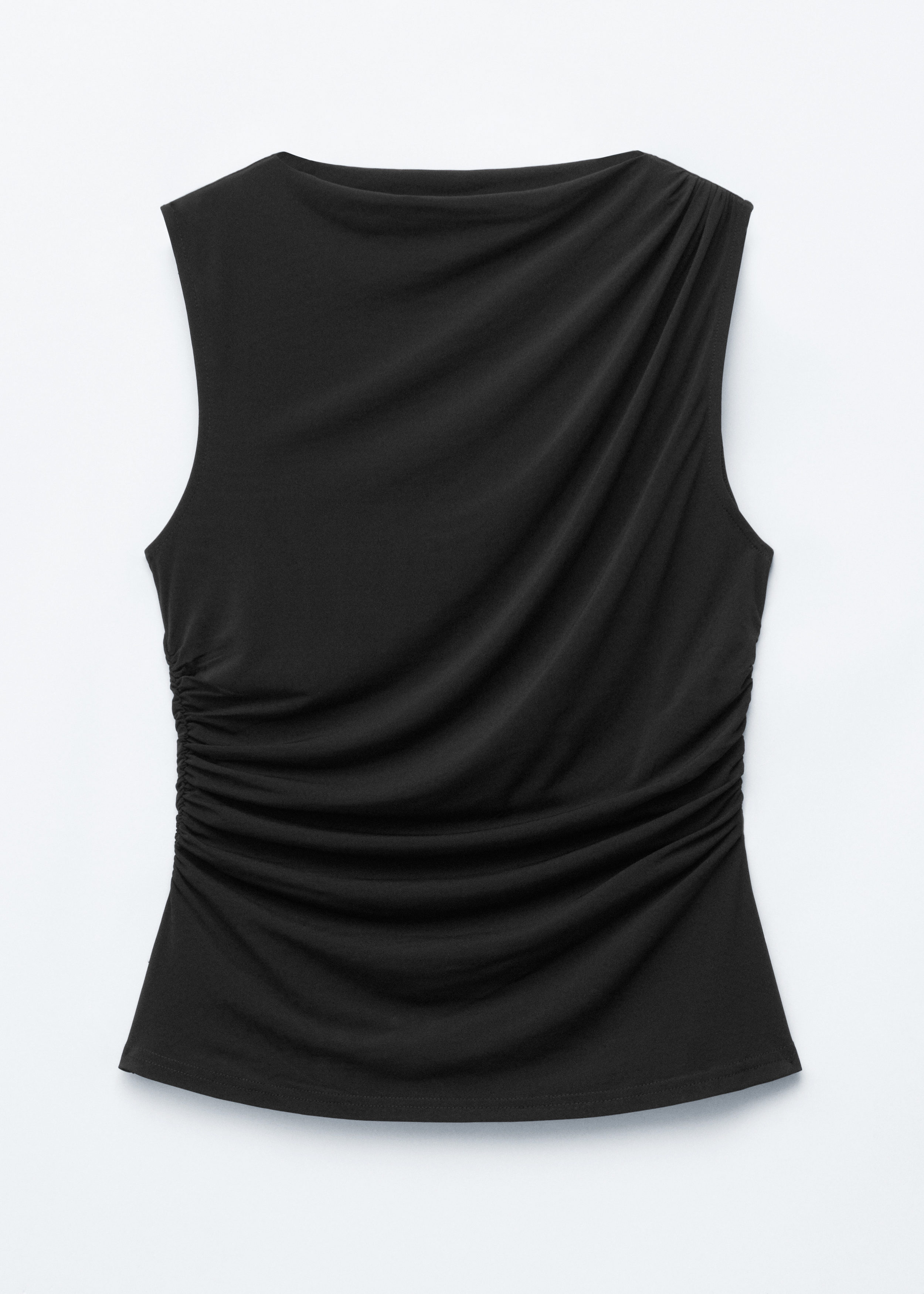 & Other Stories DRAPED JERSEY TOP
