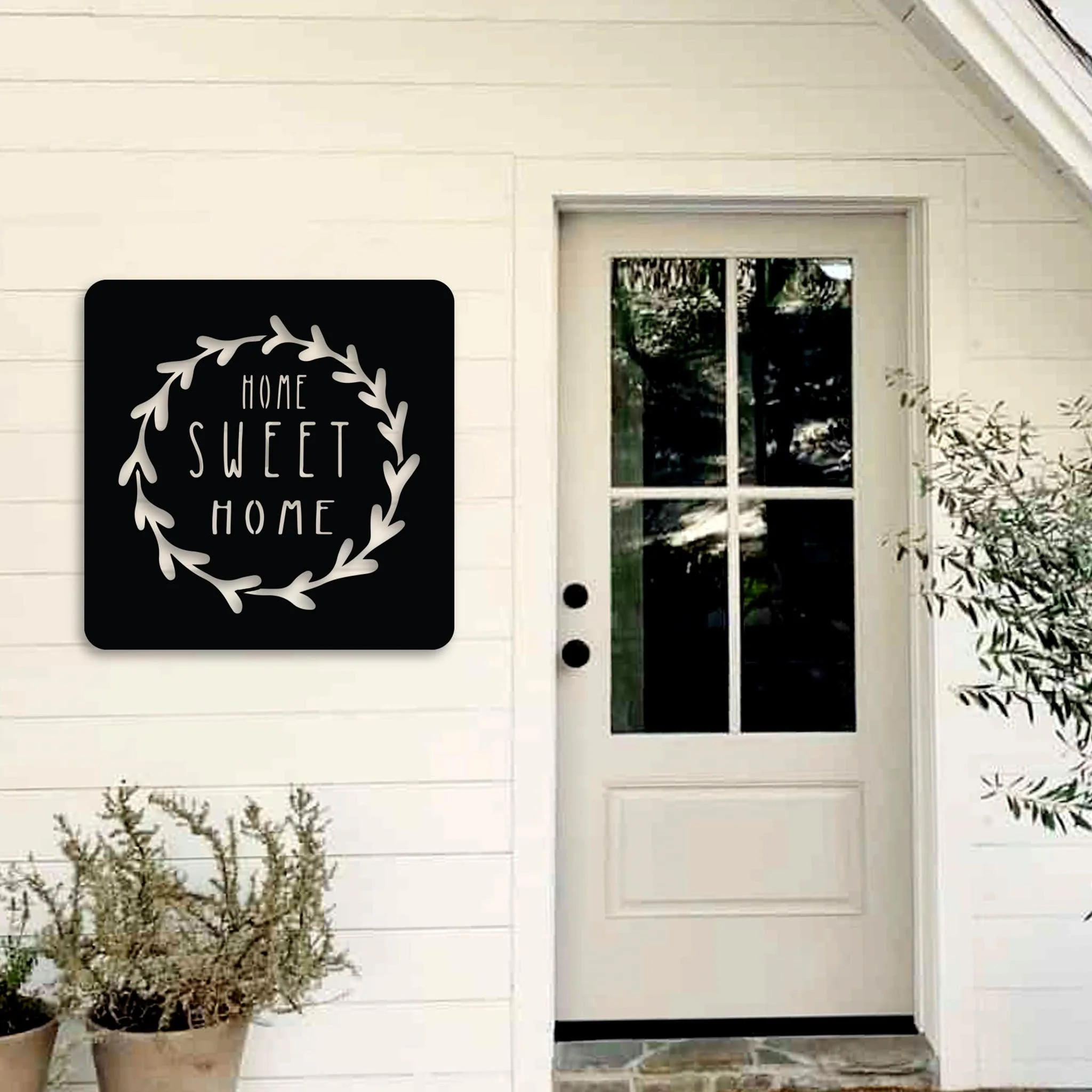 Home Sweet Home Metal Sign - Alvarez Pro Painting LLC