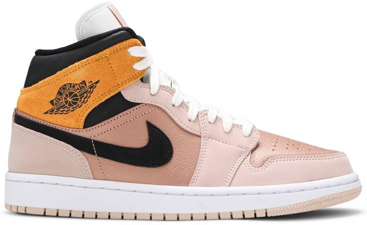 Wmns Air Jordan 1 Mid SE  Particle Beige  DD2224-200 - Sneaker Replica Workshop