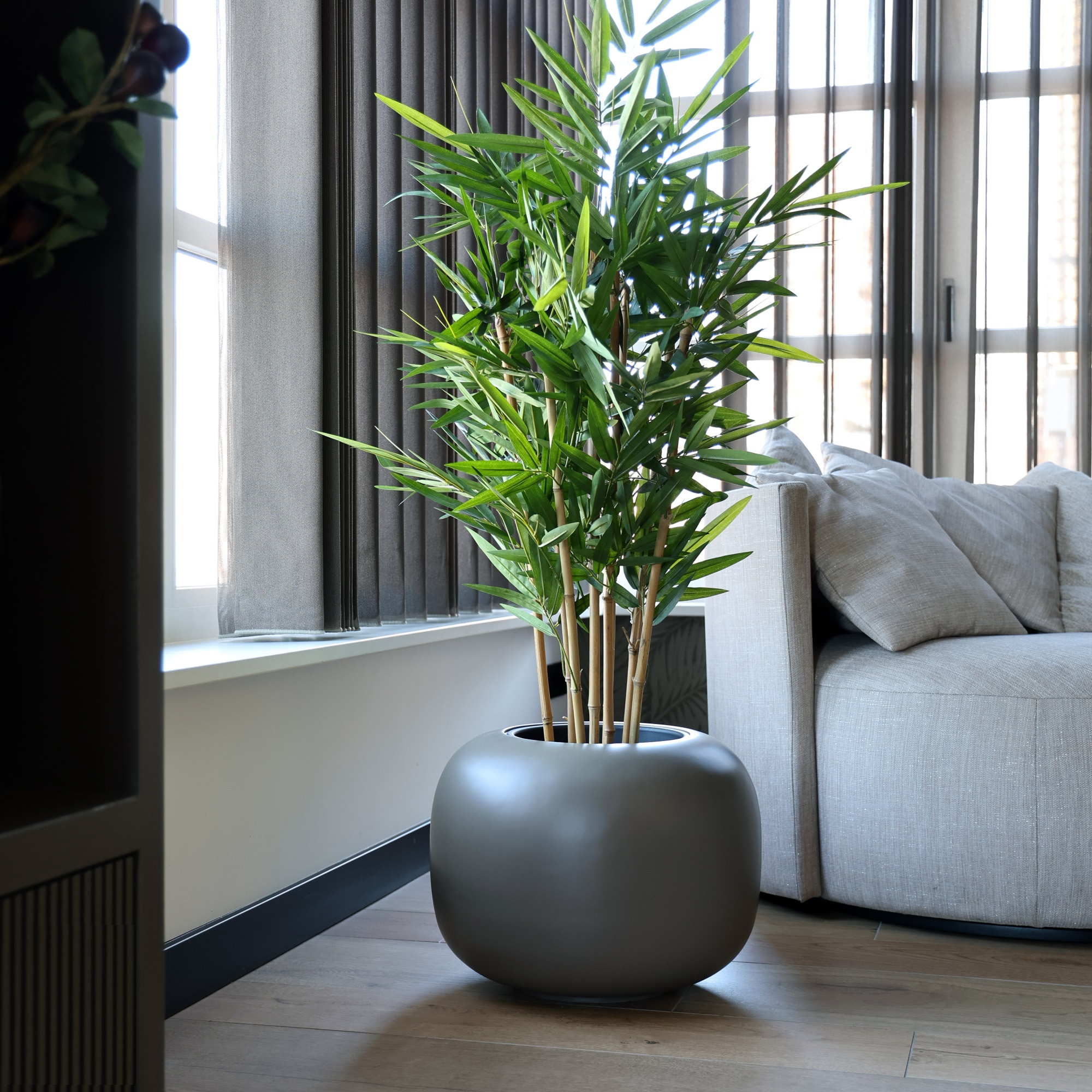 Plantenpot Phuket Ø45,5 cm taupe