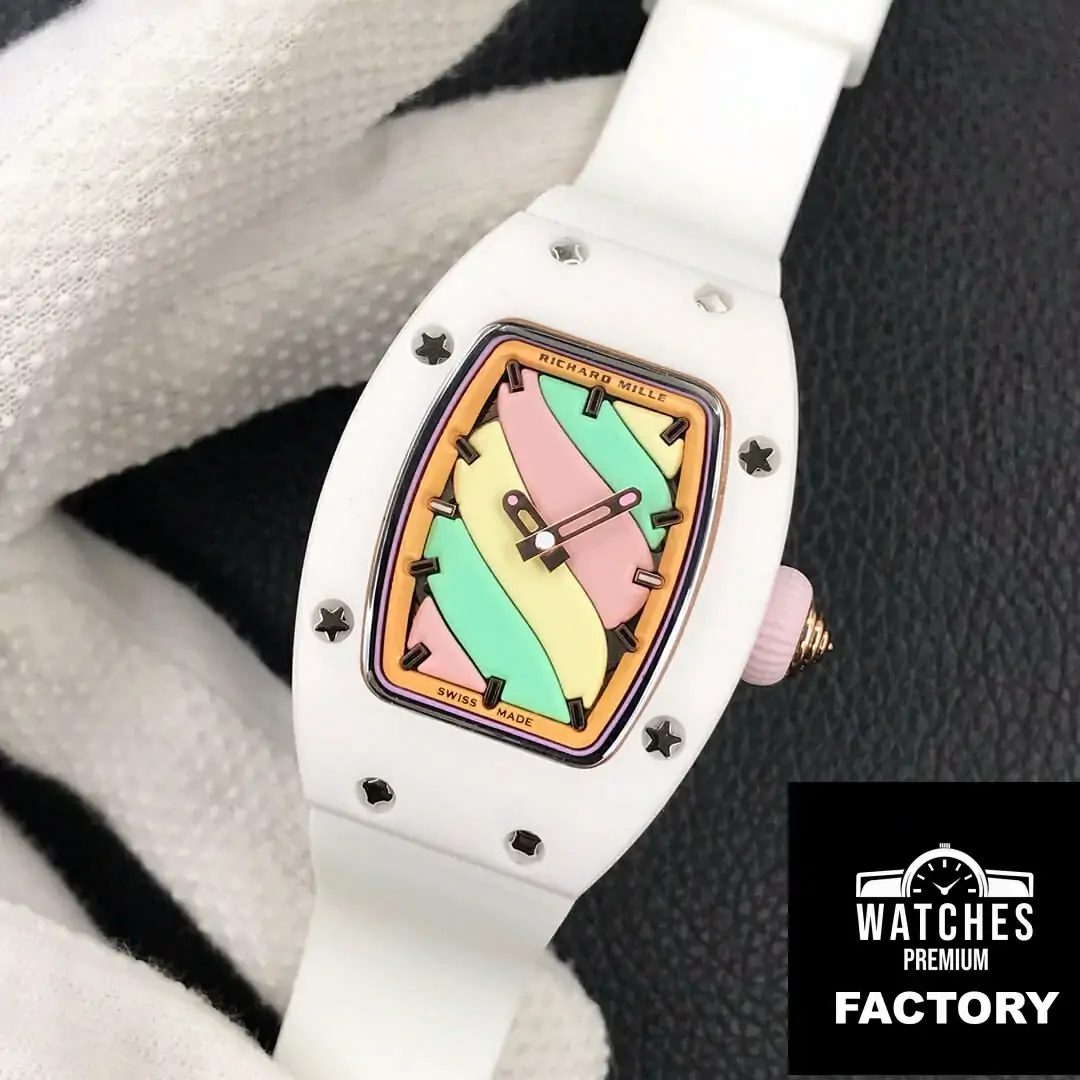 Richard Mille RM-07 Bon Bon RM Factory White Strap