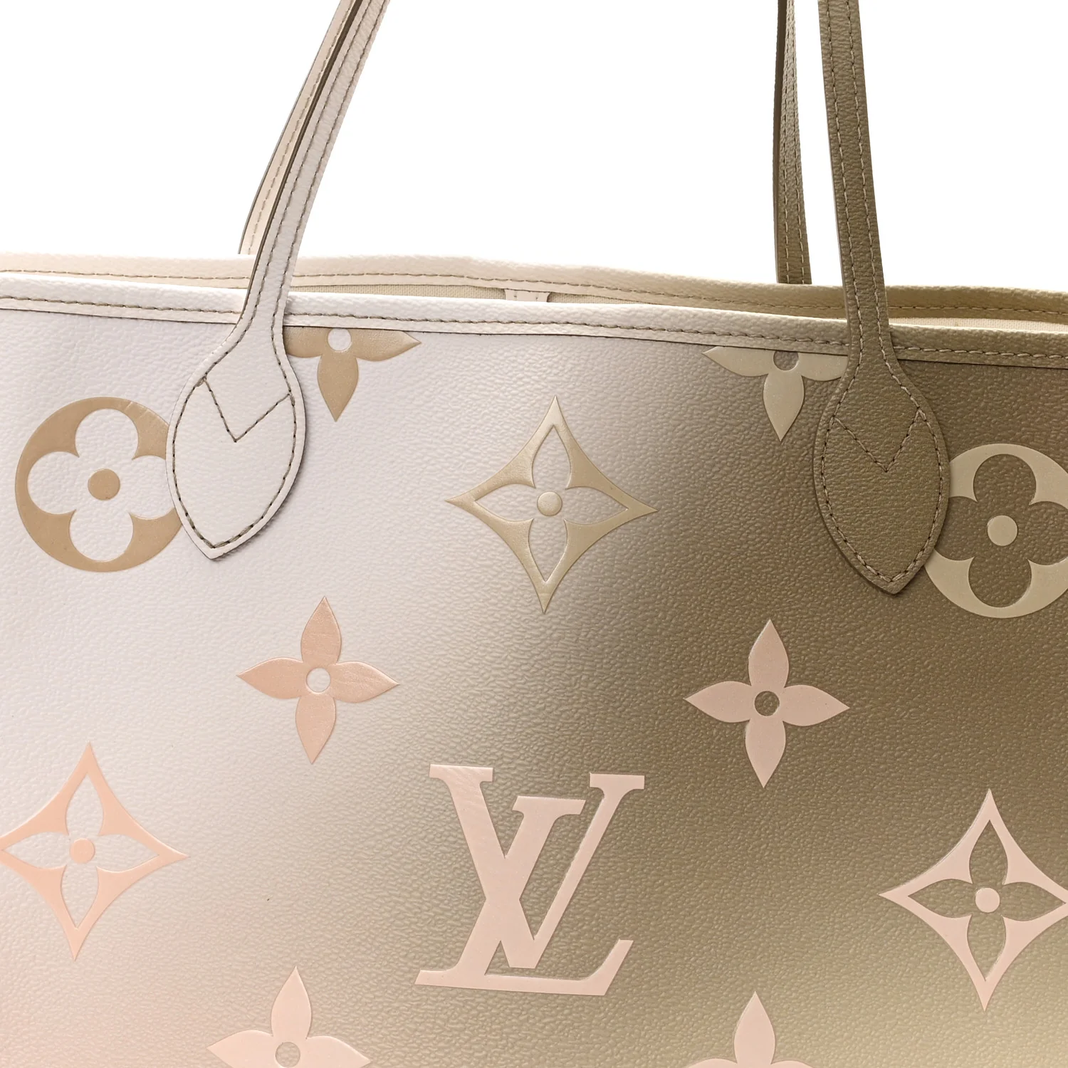 Monogram Giant Spring In The City Neverfull MM Sunset Kaki - Top Club