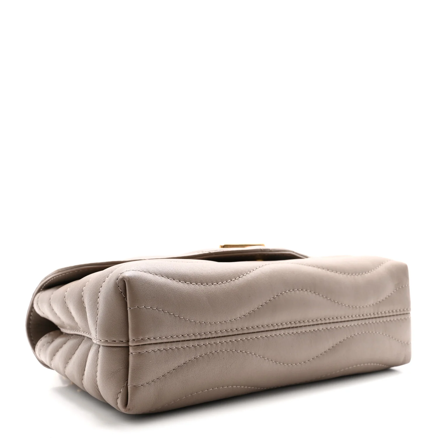 Calfskin LV New Wave Chain Bag Taupe - Top Club