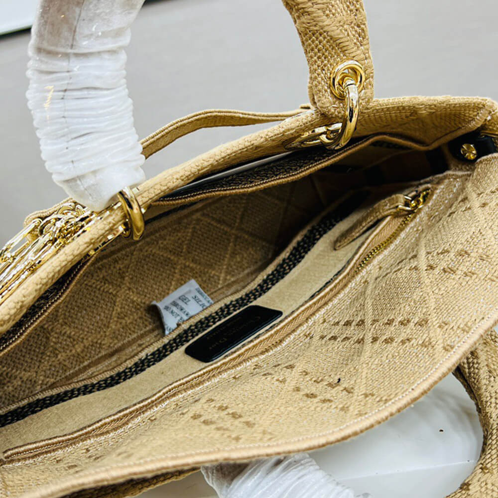 MEDIUM LADY D-JOY BAG - Top Club
