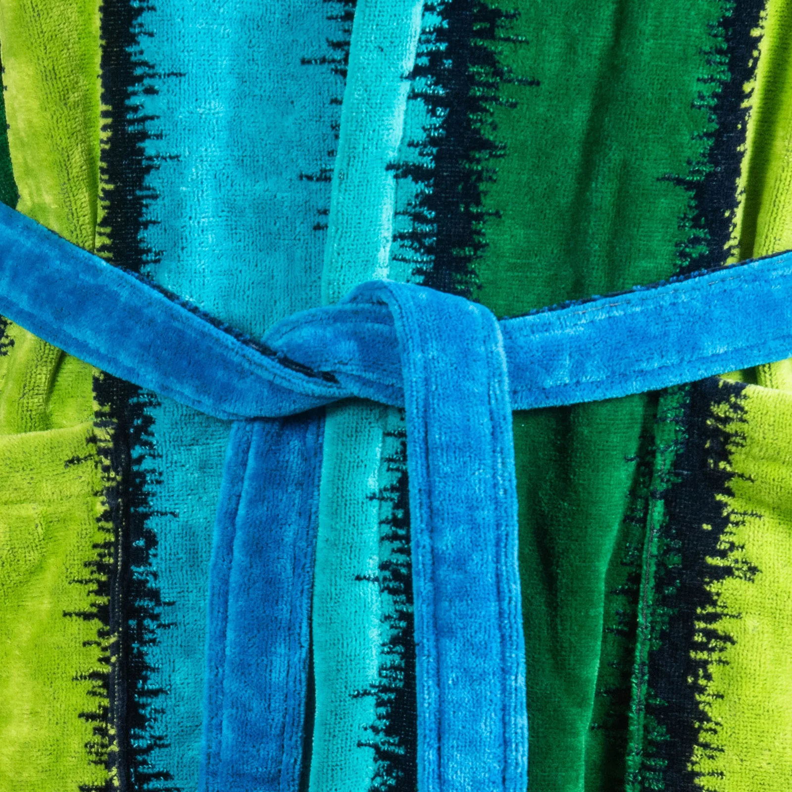 Accappatoio Con Cappuccio In Spugna Rodi Tg. S Turchese Carrara