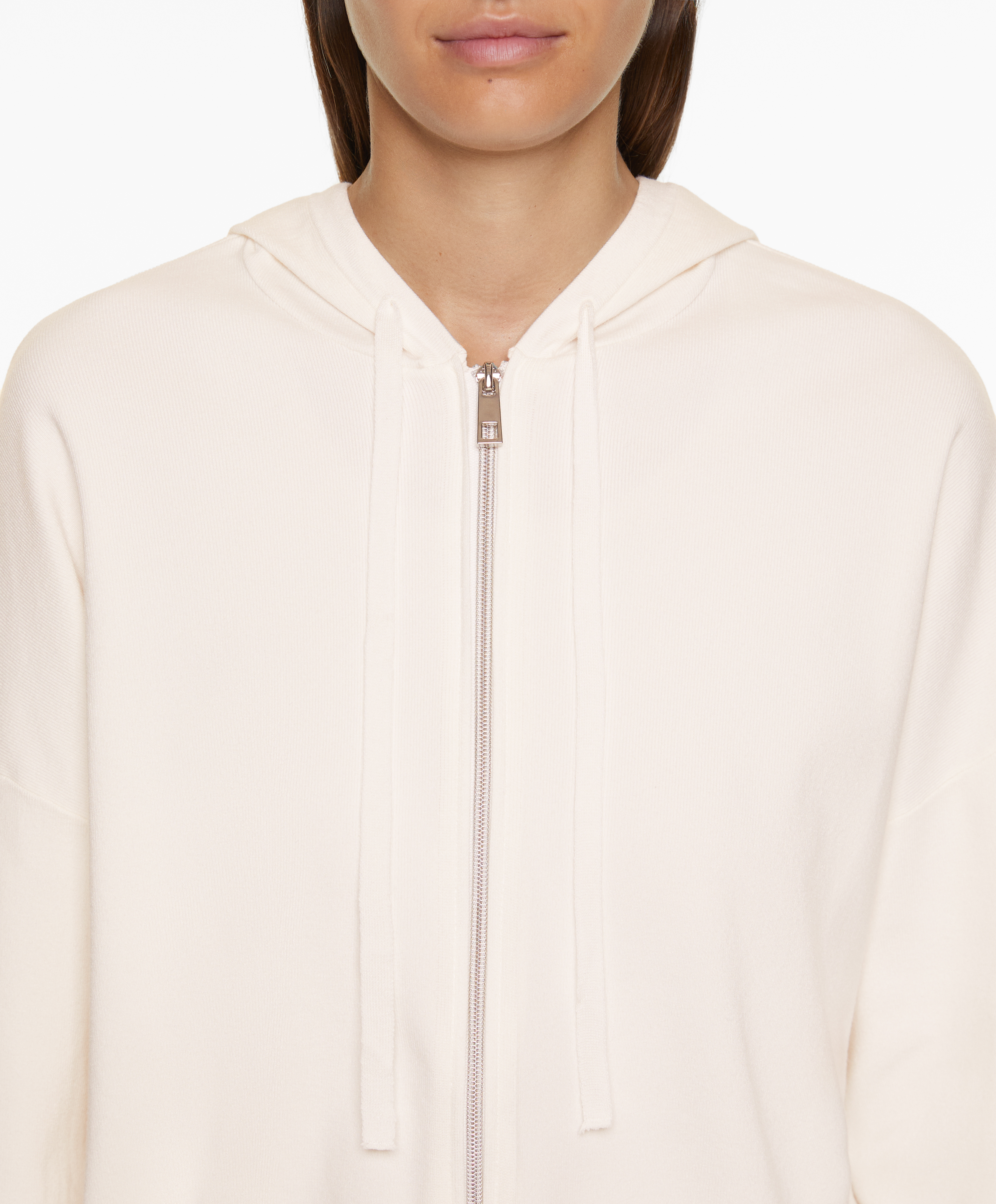 OYSHO Hooded knit sweatshirt