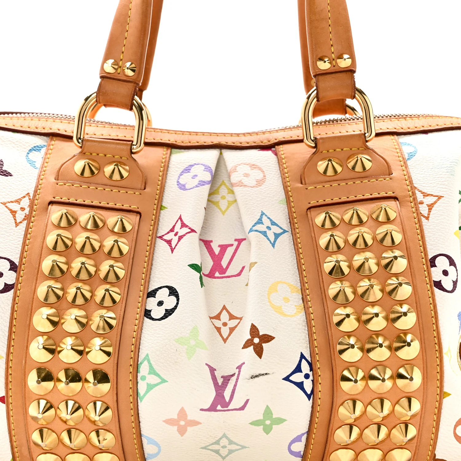 Monogram Multicolor Courtney MM White - Top Club