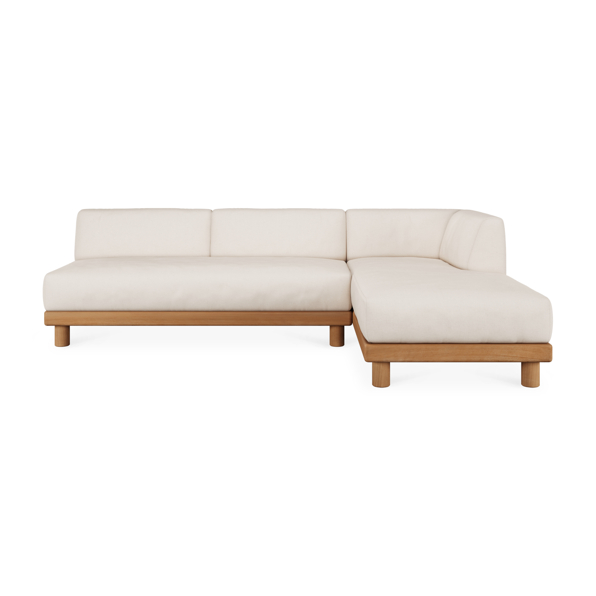 Modulaire bank Monocle outdoor wit set lounge + 2 zits R