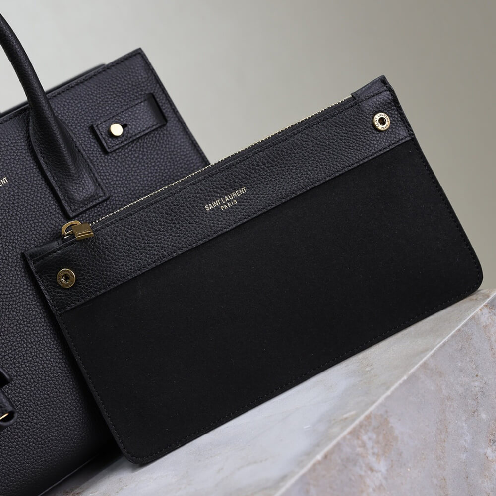 YSL SAC DE JOUR IN SUPPLE GRAINED LEATHER   BABY(HIGH-END GRADE) - Top Club