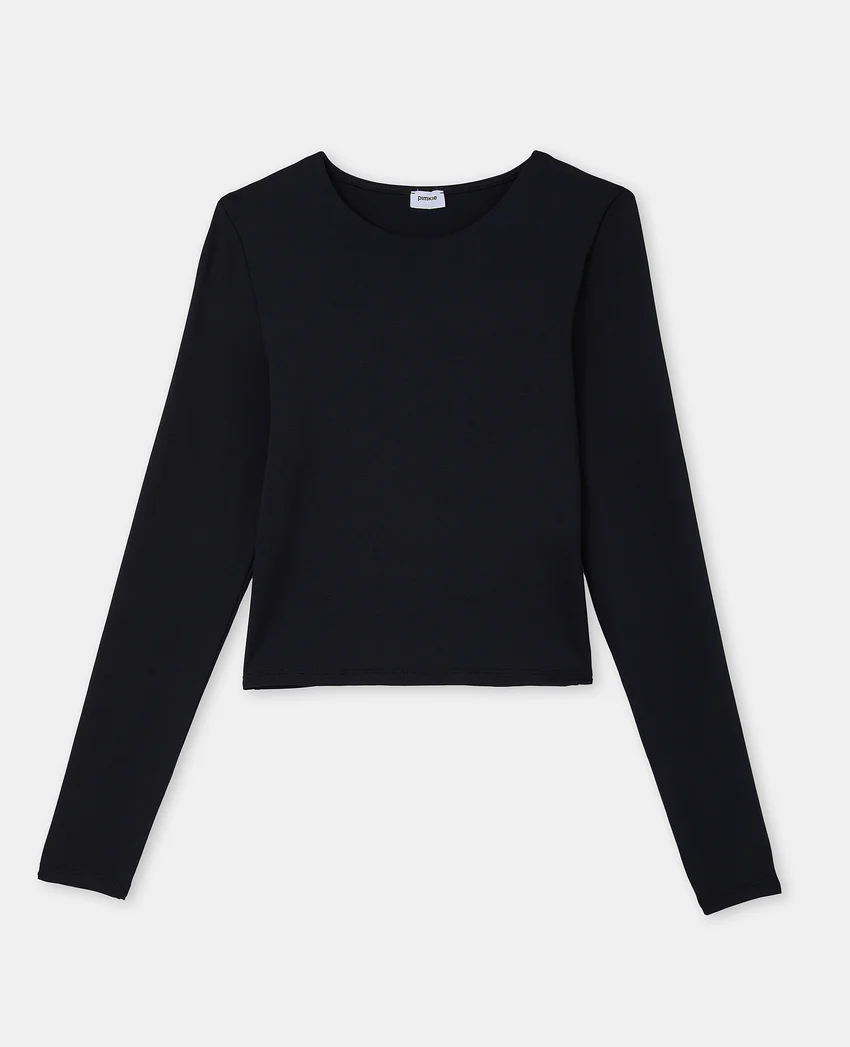 Pimkie T-shirt manches longues en maille stretch