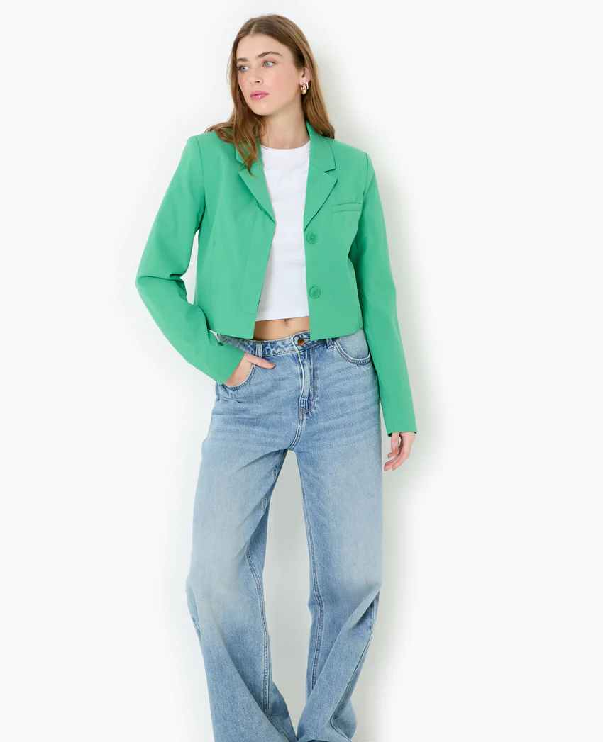 Pimkie Veste courte avec boutons sous patte