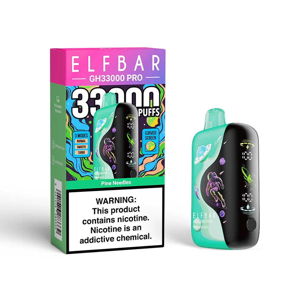 ELFBAR GH33000 PRO Rechargeable Disposable Vape (All Flavours)