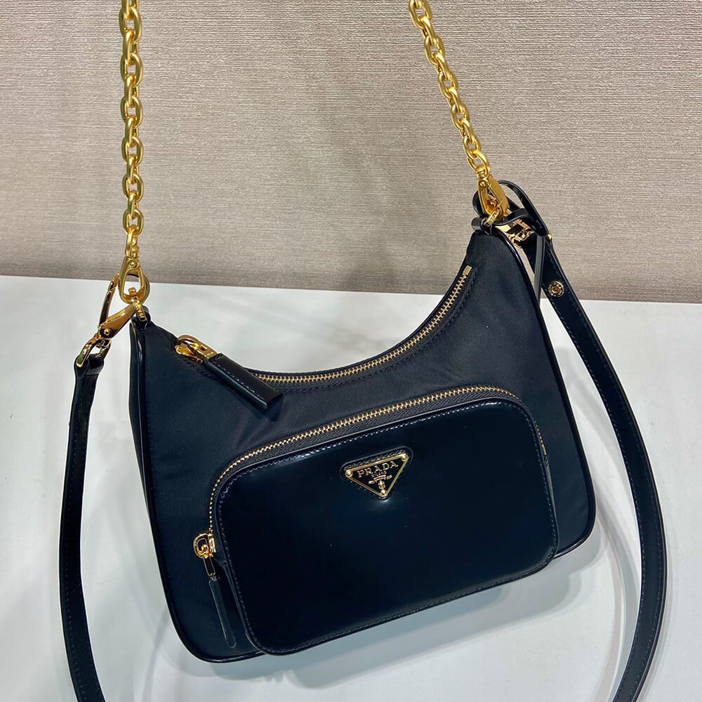 Prada Re-nylon And Brushed Leather Mini bag - Top Club