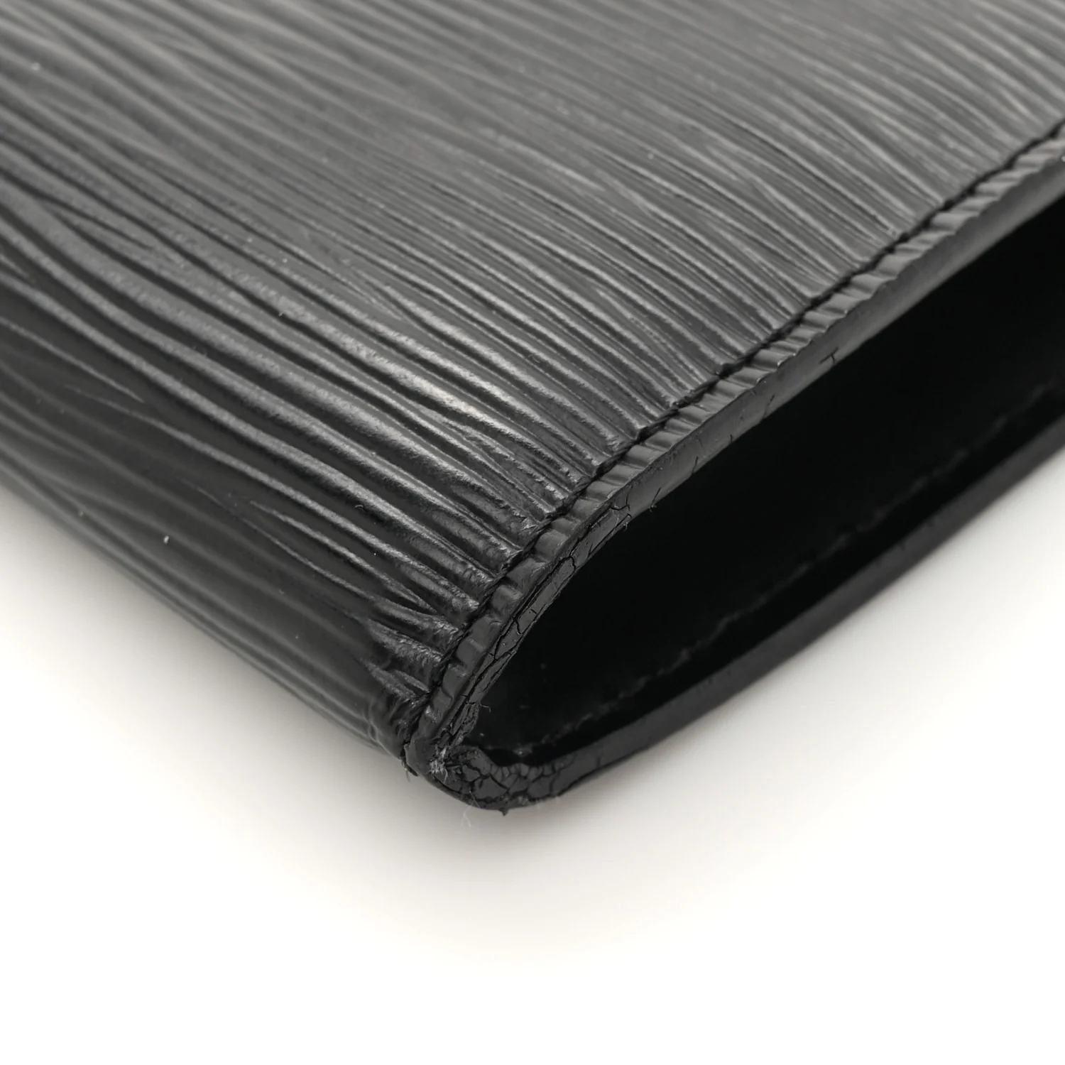 Epi Pochette Accessories 24 Black - Top Club