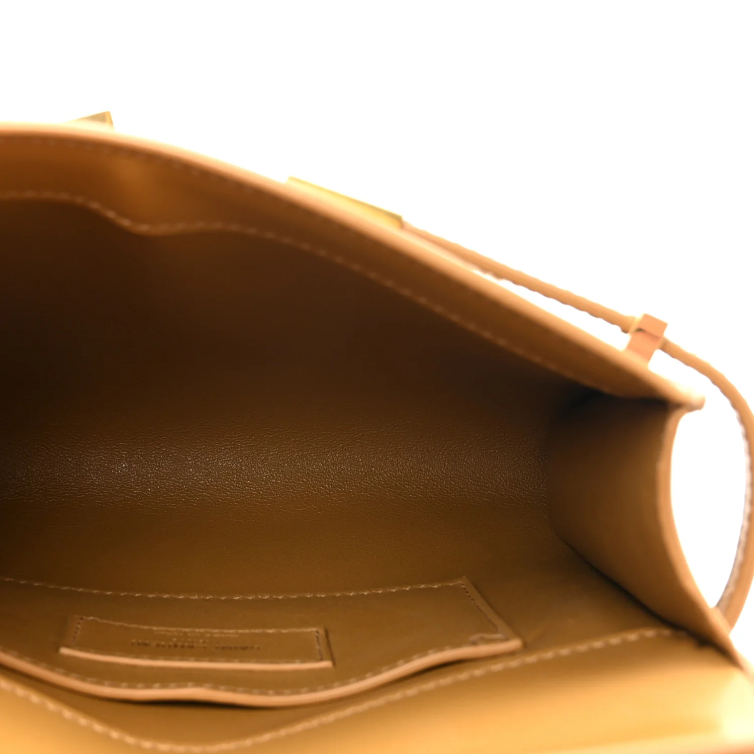 Smooth Calfskin Mini Manhattan Shoulder Bag Natural Tan - Top Club