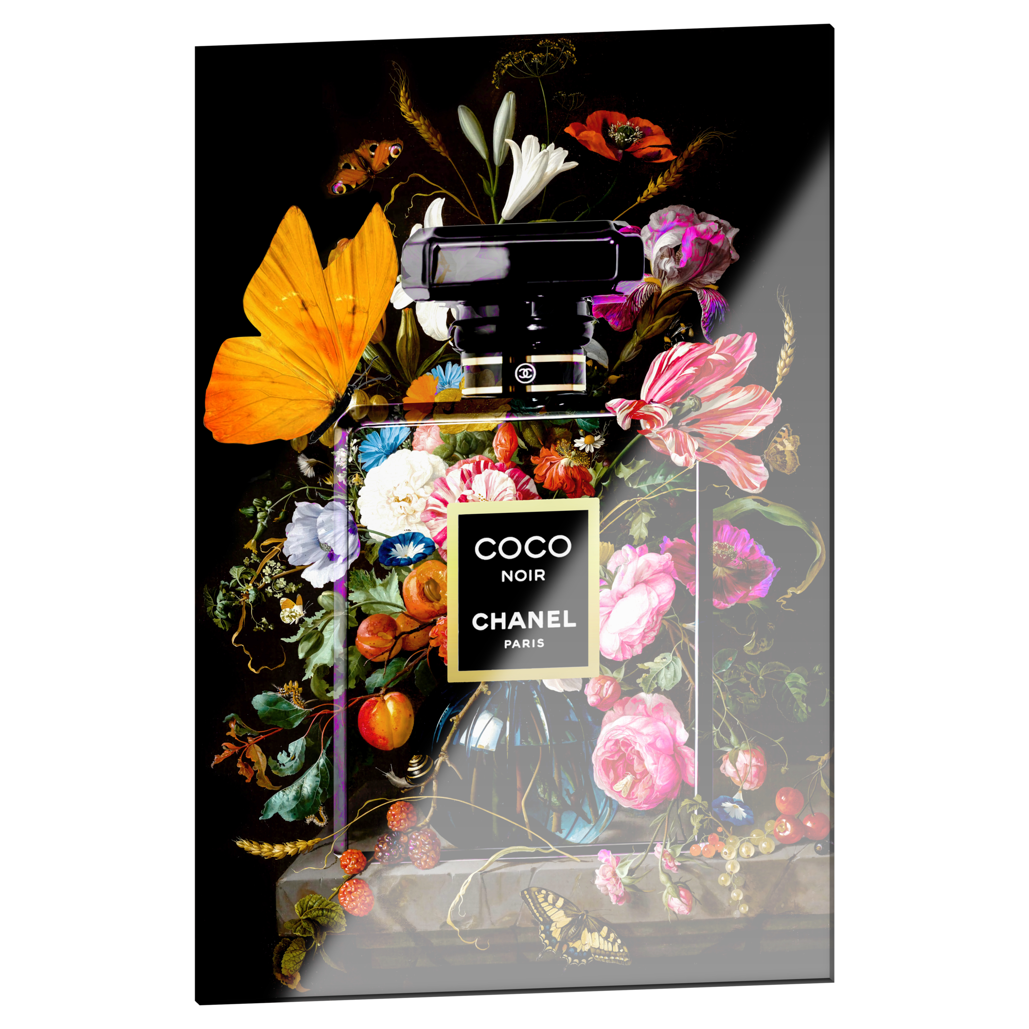 Plexiglas schilderij 'Coco Butterfly' 80x120 cm