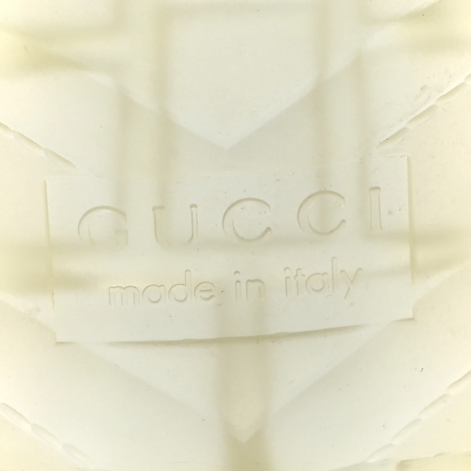 Rubber Gucci Logo Womens Platform 20/60mm Slide Sandals 39 Transparent - Top Club