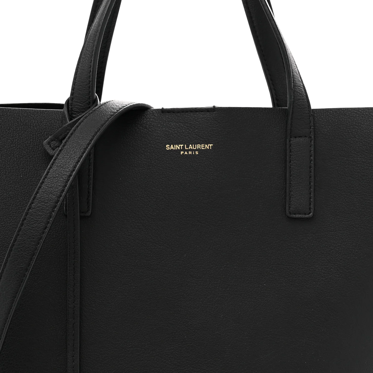 Calfskin Toy Shopping Tote Black - Top Club