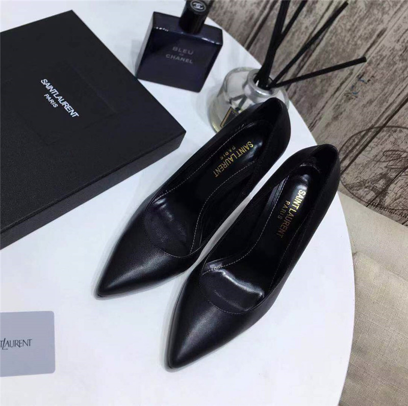 YSL classic YSL logo heel pumps - Sneaker Replica Workshop