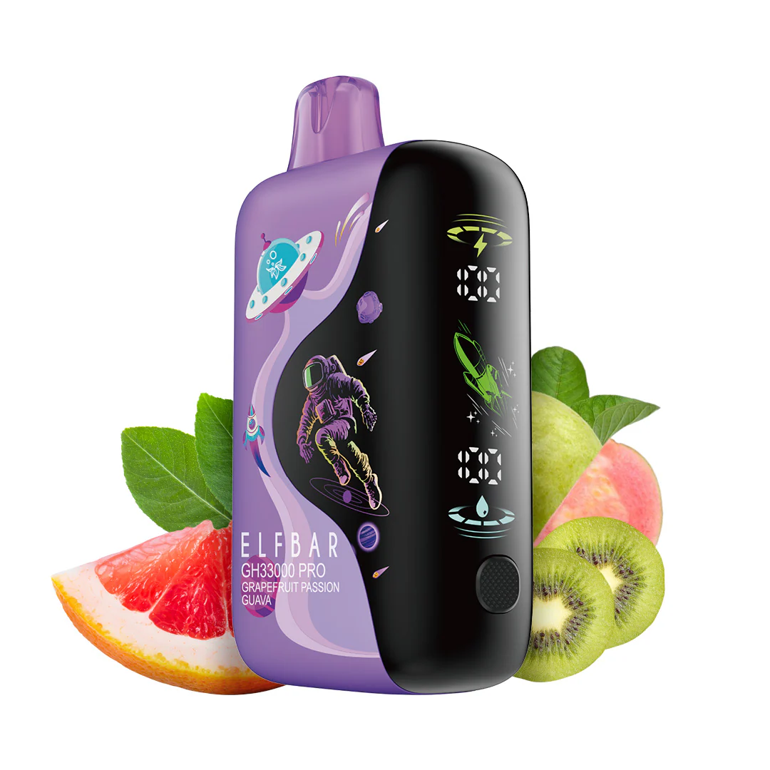 ELFBAR GH33000 PRO Rechargeable Disposable Vape (All Flavours)