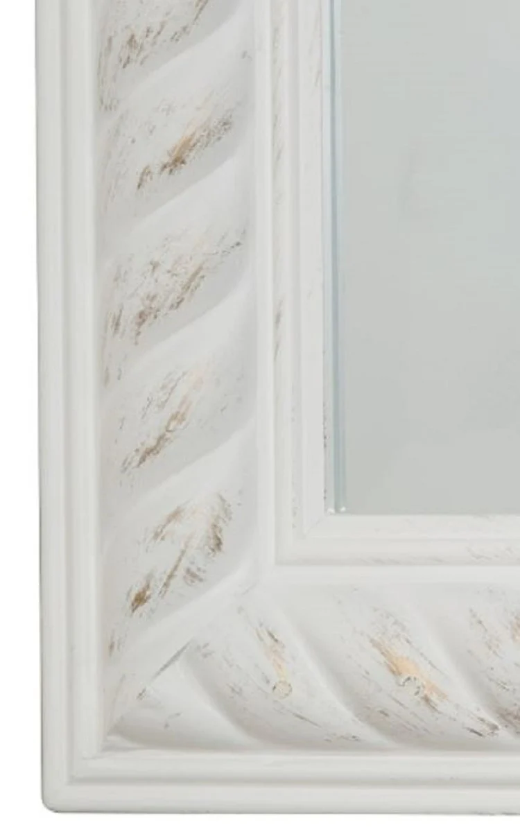 Baroque mirror antique white / gold 62 x H. 82 cm - Baroque wall mirror