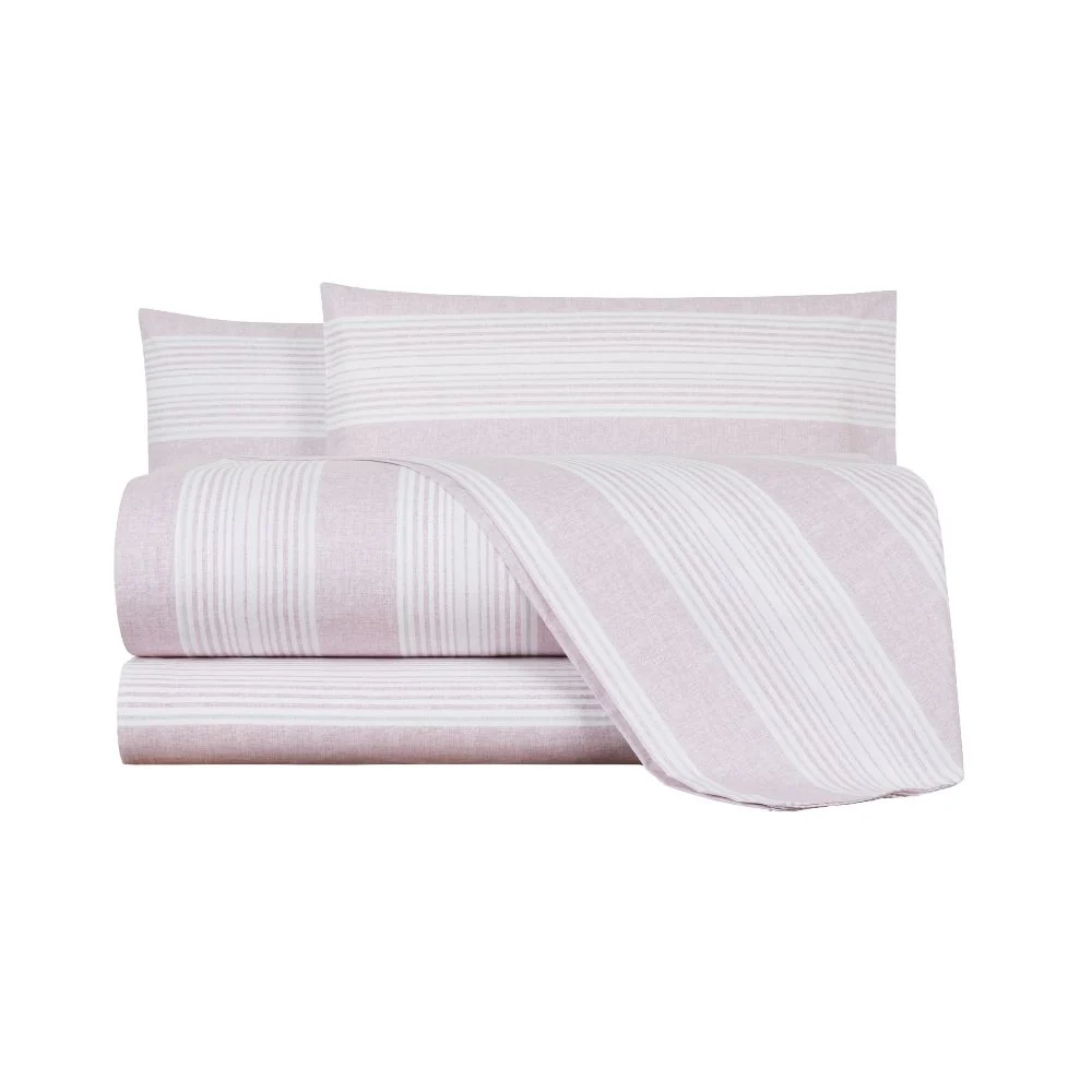 Completo Lenzuola In Percalle Jake Matrimoniale