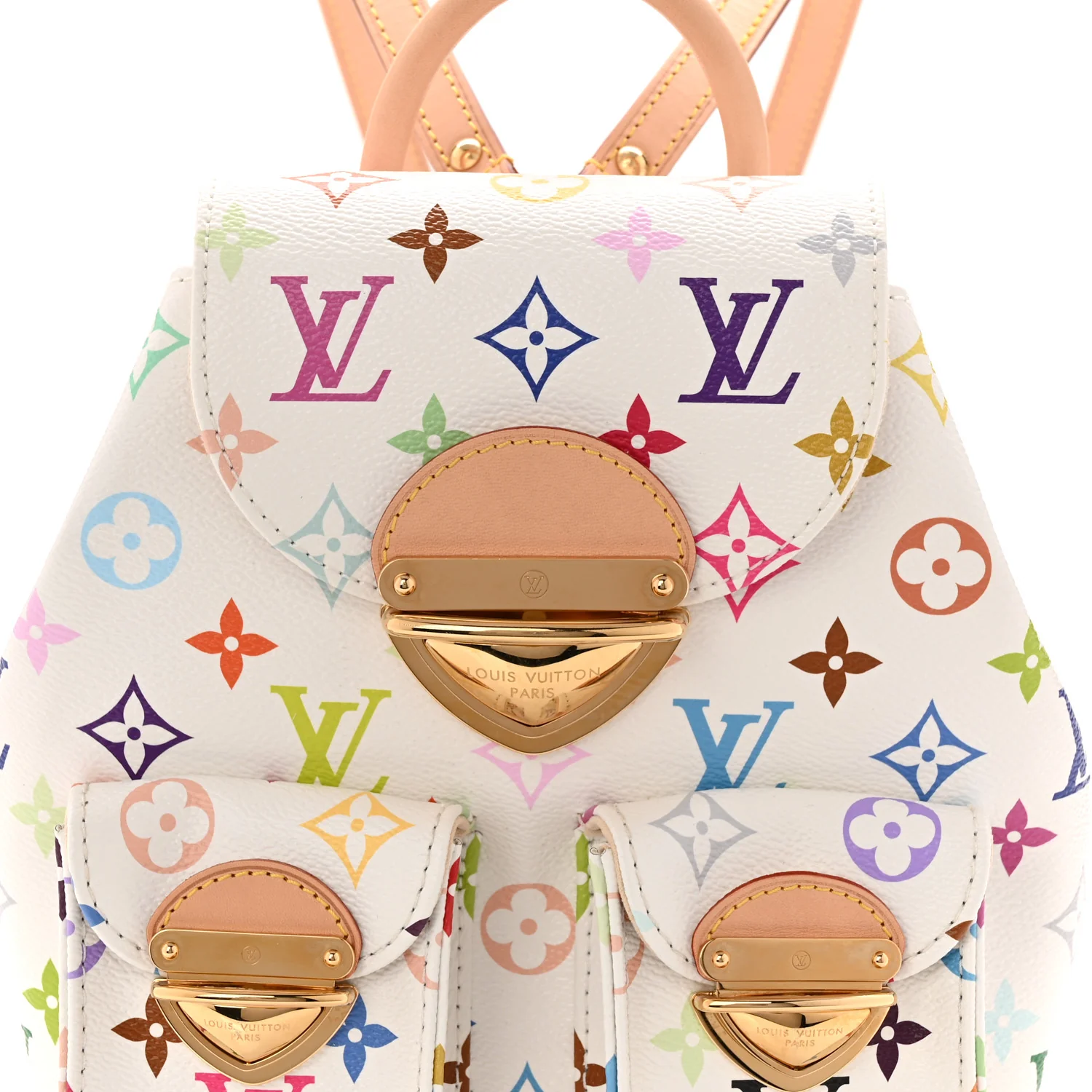 LV X TM Monogram Multicolor Venice Backpack White - Top Club