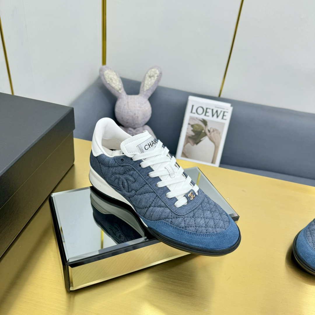 Chanel G45839 Women 24B Shiny Calfskin Calfskin   Suede Calfskin C91252 - Sneaker Replica Workshop