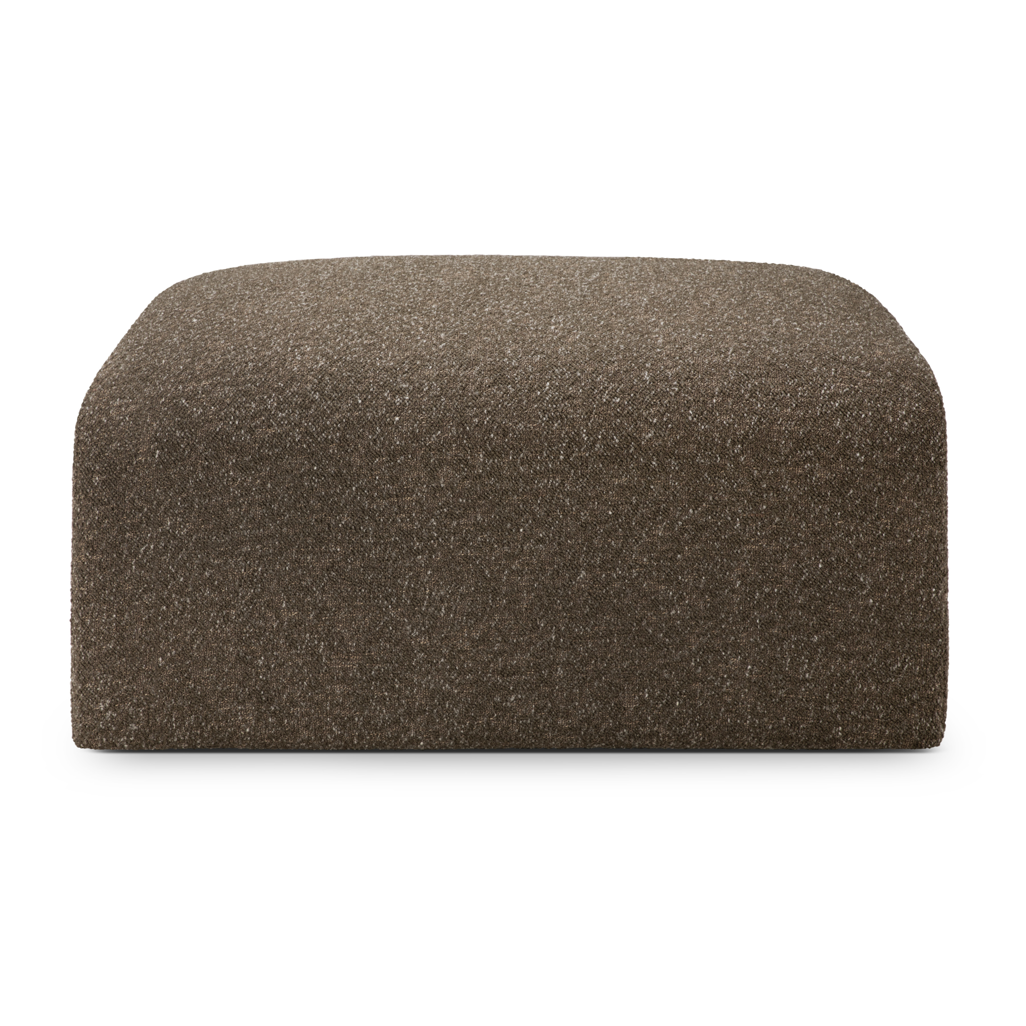 Modulaire bank Bulky voetenbank cedar
