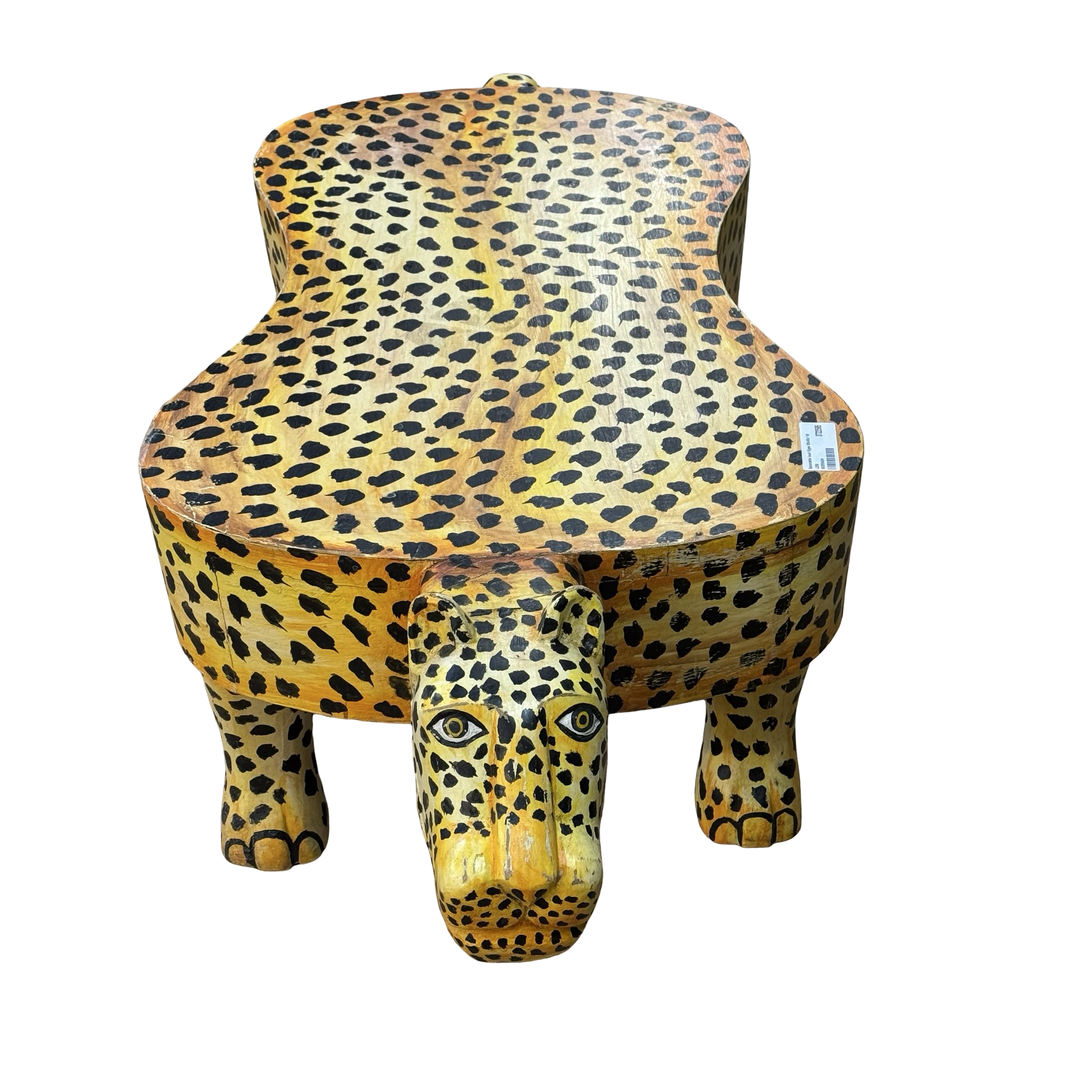 Salontafel hout tijger uniek