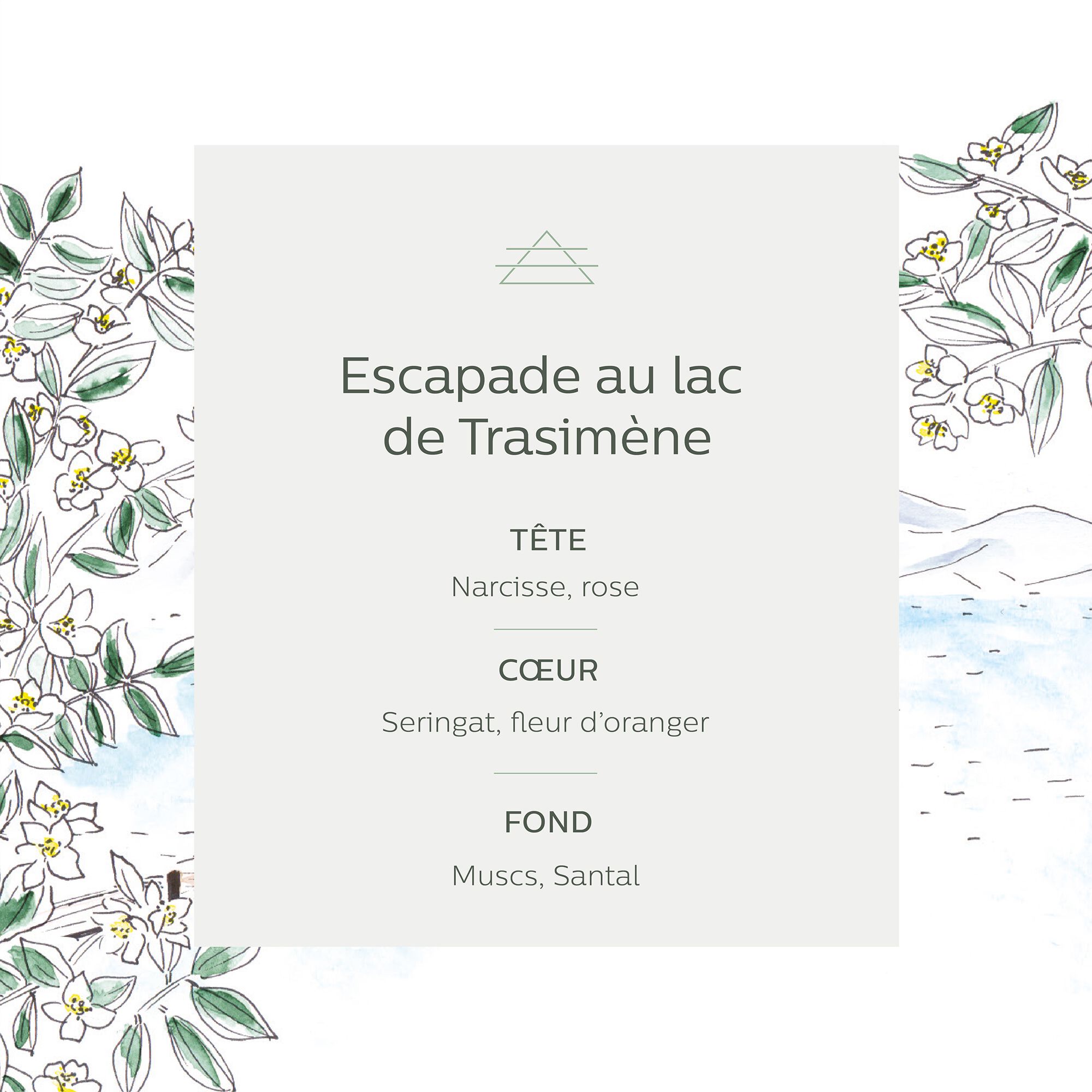 ESCAPADES - Recharge pour diffuseur balade au lac de Trasimène 250ml