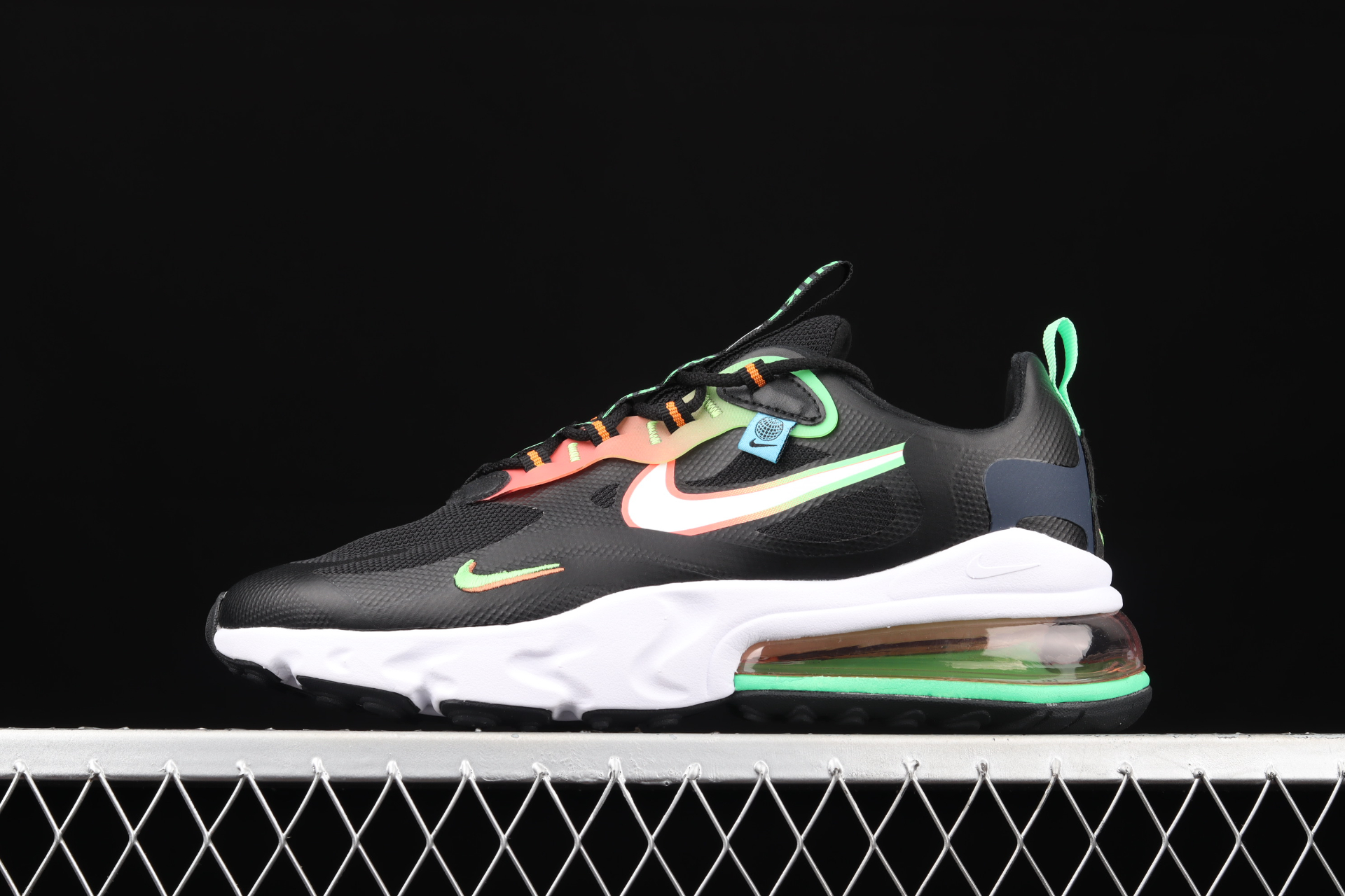 Air Max 270 React  Worldwide Pack-Black  CK6457-001 - Sneaker Replica Workshop