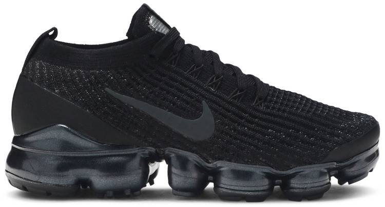 Wmns Air VaporMax Flyknit 3  Triple Black  AJ6910-002 - Sneaker Replica Workshop