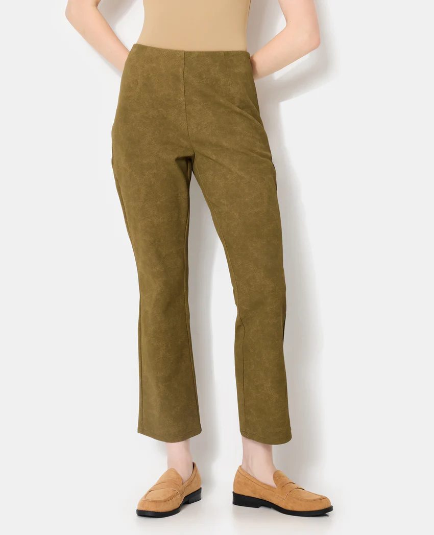 Pimkie Pantalon 7/8ème en suédine