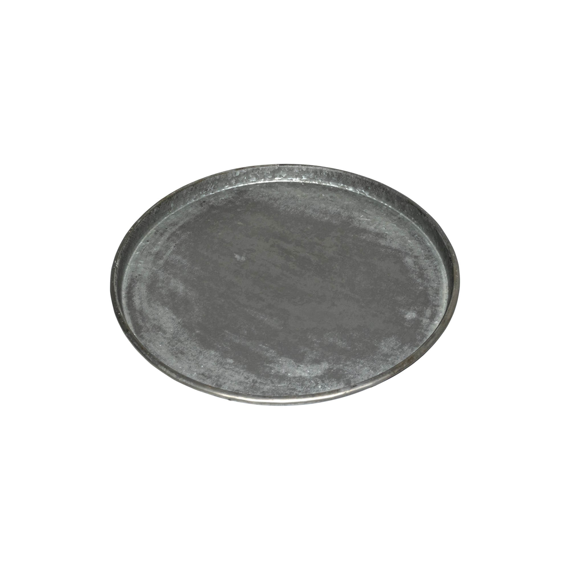 Oud ijzeren dienblad
