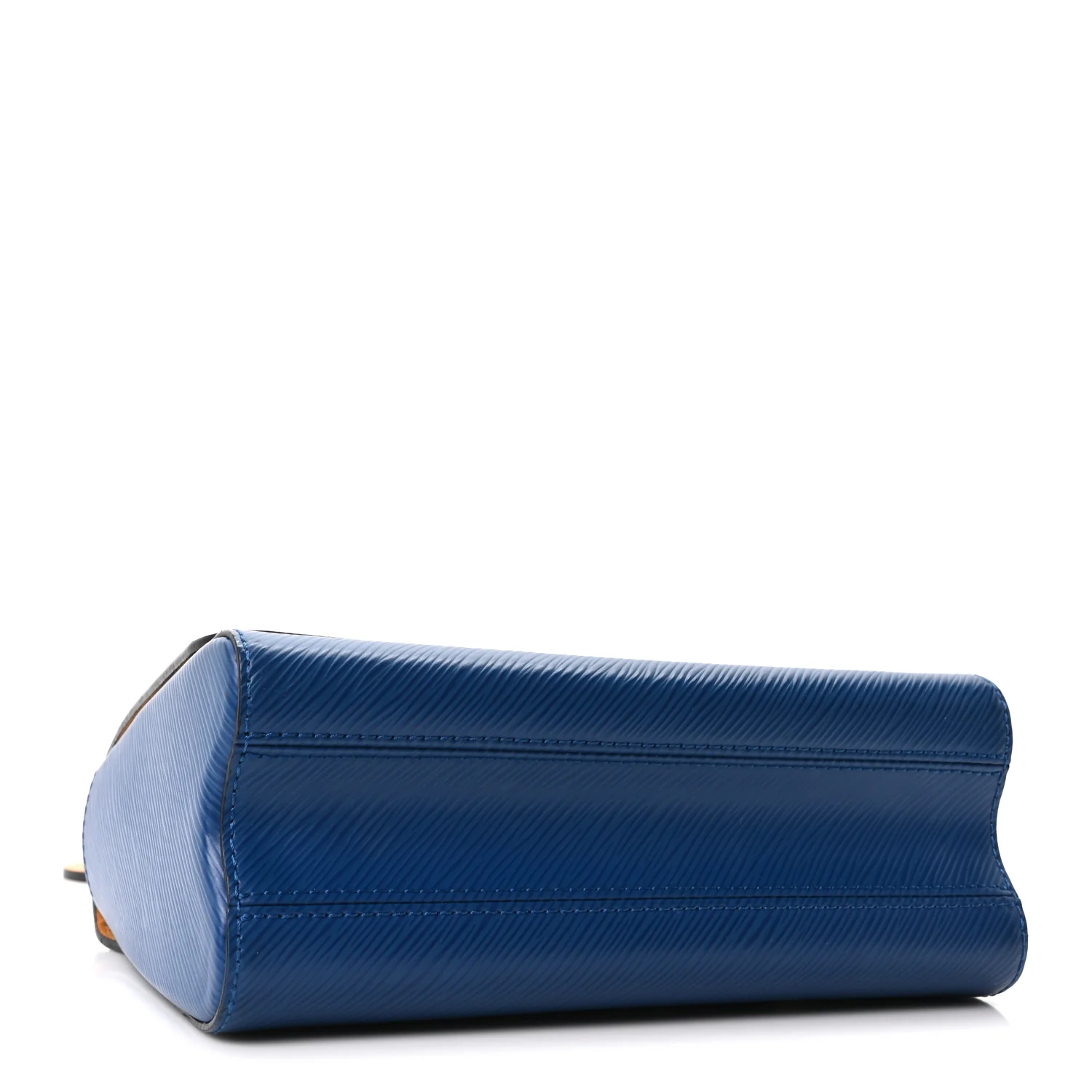Epi Twist Braided Strap Shoulder Bag MM Bleu Roi - Top Club