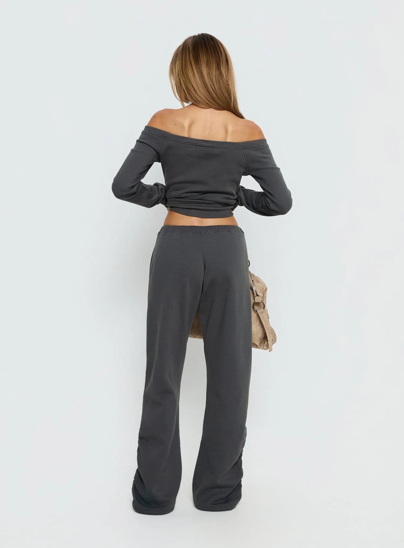 Rylan Low Rise Joggers Grey