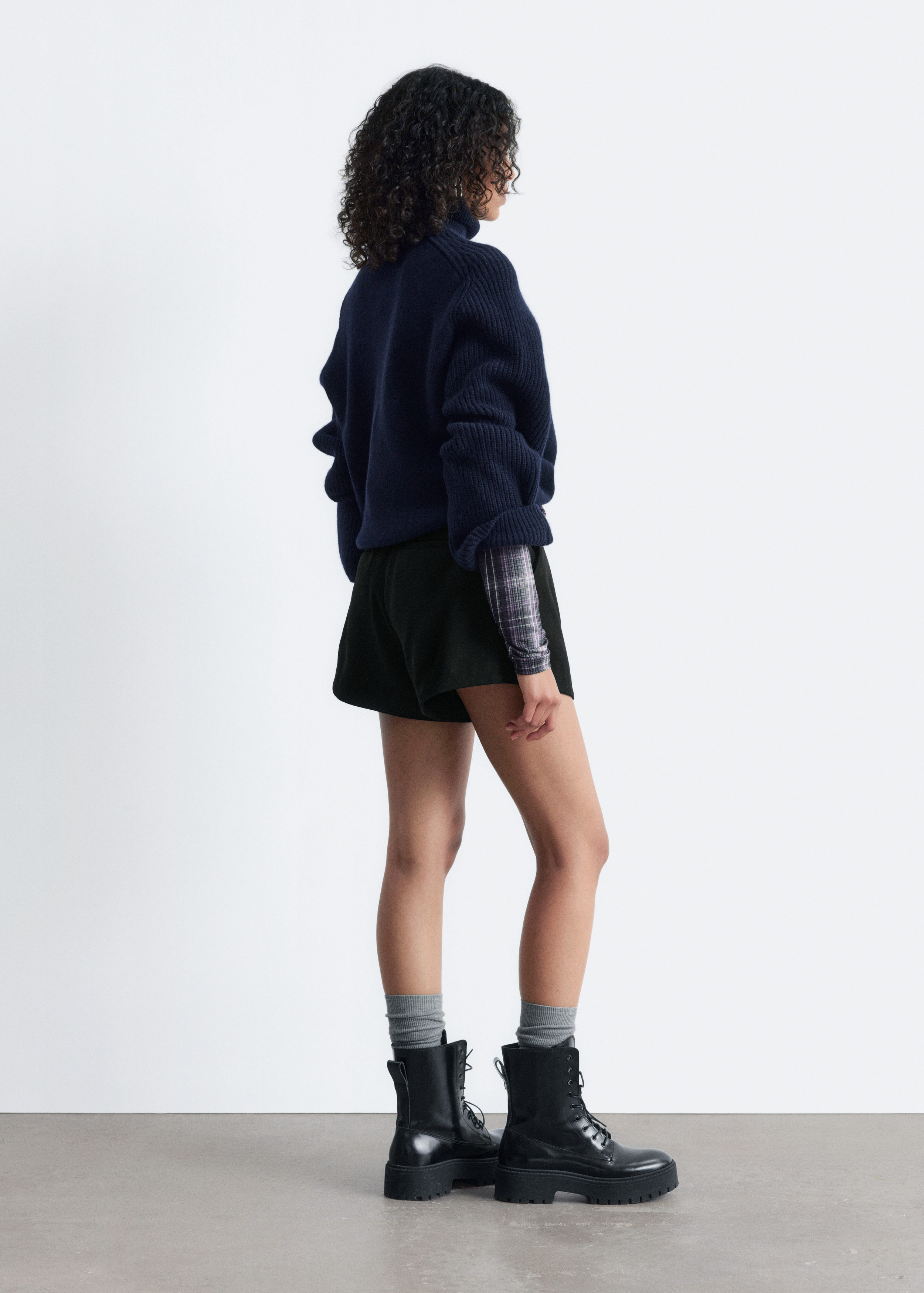 & Other Stories BOXY TURTLENECK JUMPER