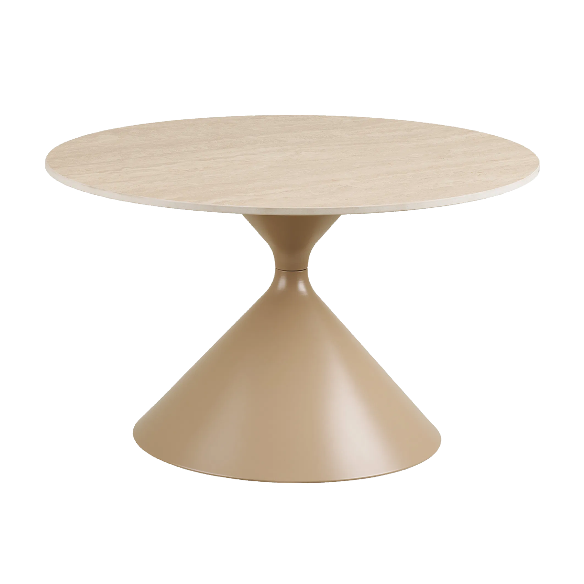 Salontafel Anisa beige Ø70 cm