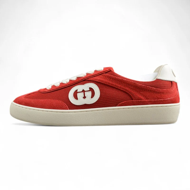 Gucci G74 GG Suede & Fabric Sneakers - Sneaker Replica Workshop