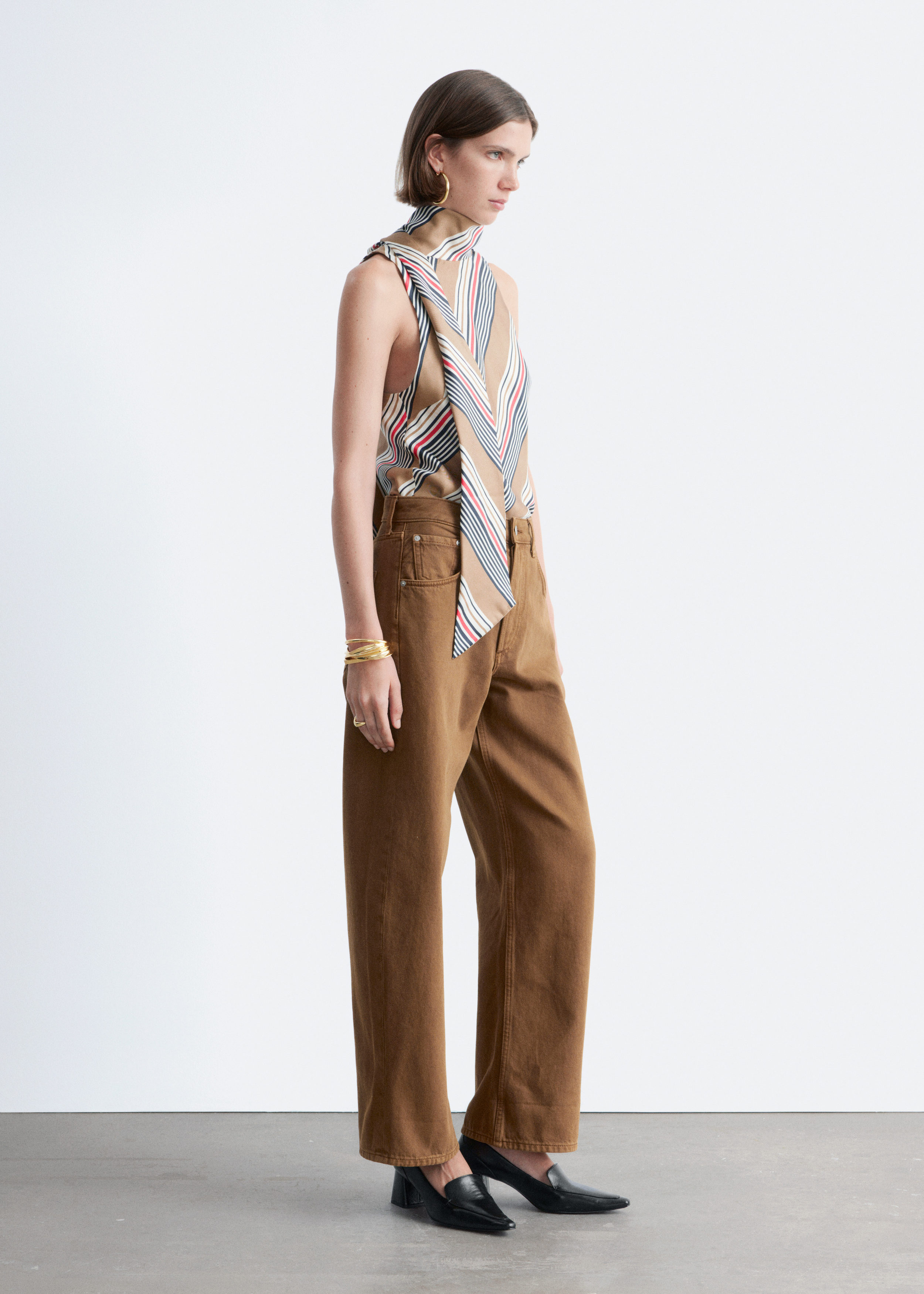 & Other Stories BARREL-LEG JEANS