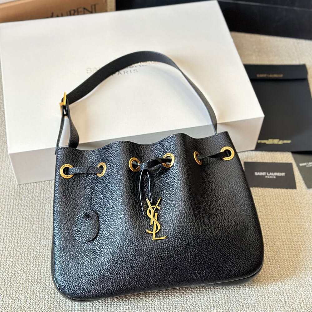 YSL PARIS VII small hobo in grained leather - Top Club