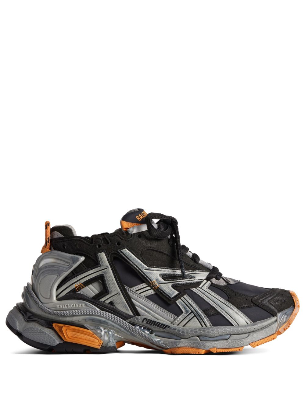 Balenciaga Dupes Runner distressed panelled sneakers - Cola - Sneaker Replica Workshop
