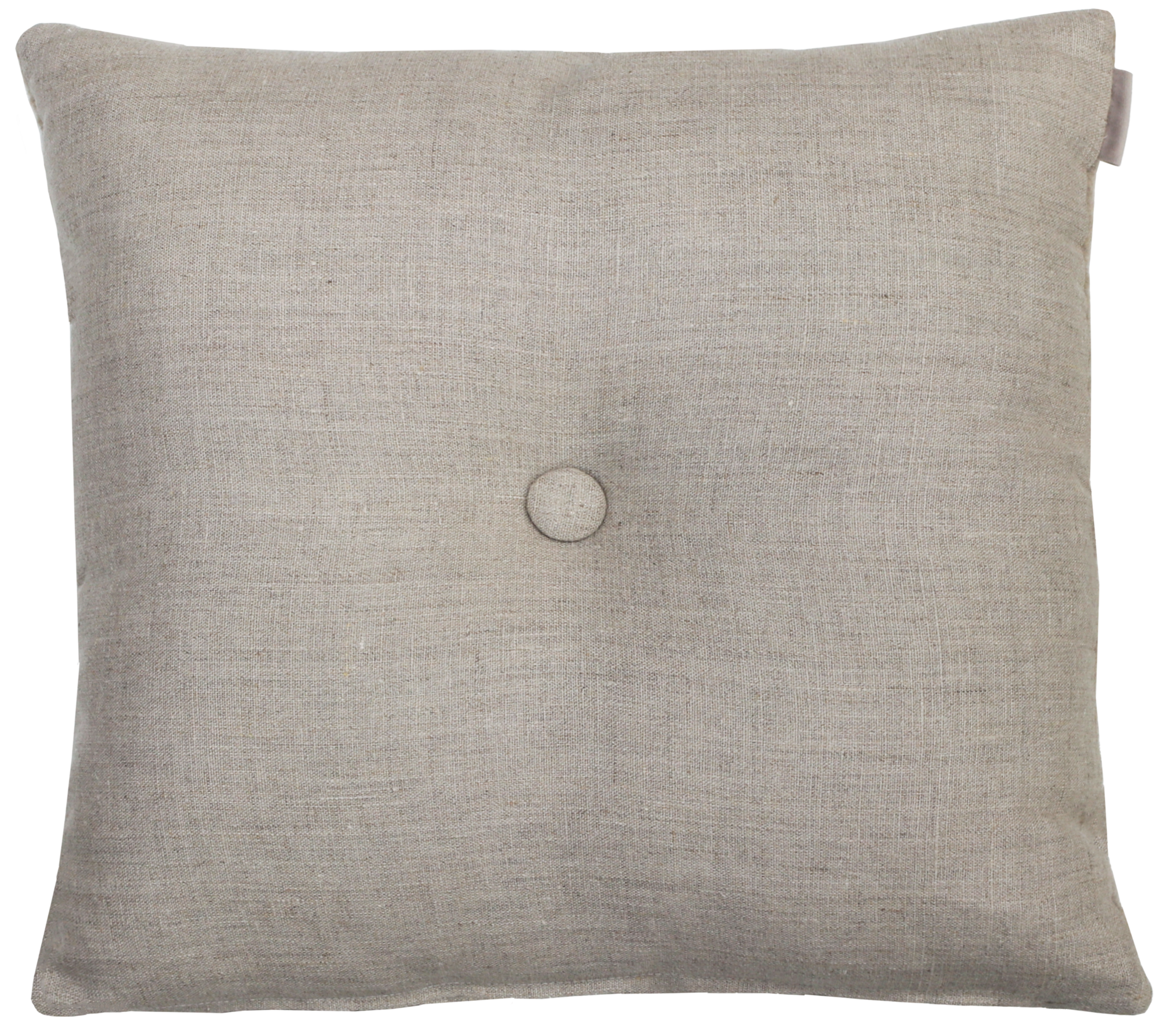 kussen linnen wol knoop rechthoek 47x47cm