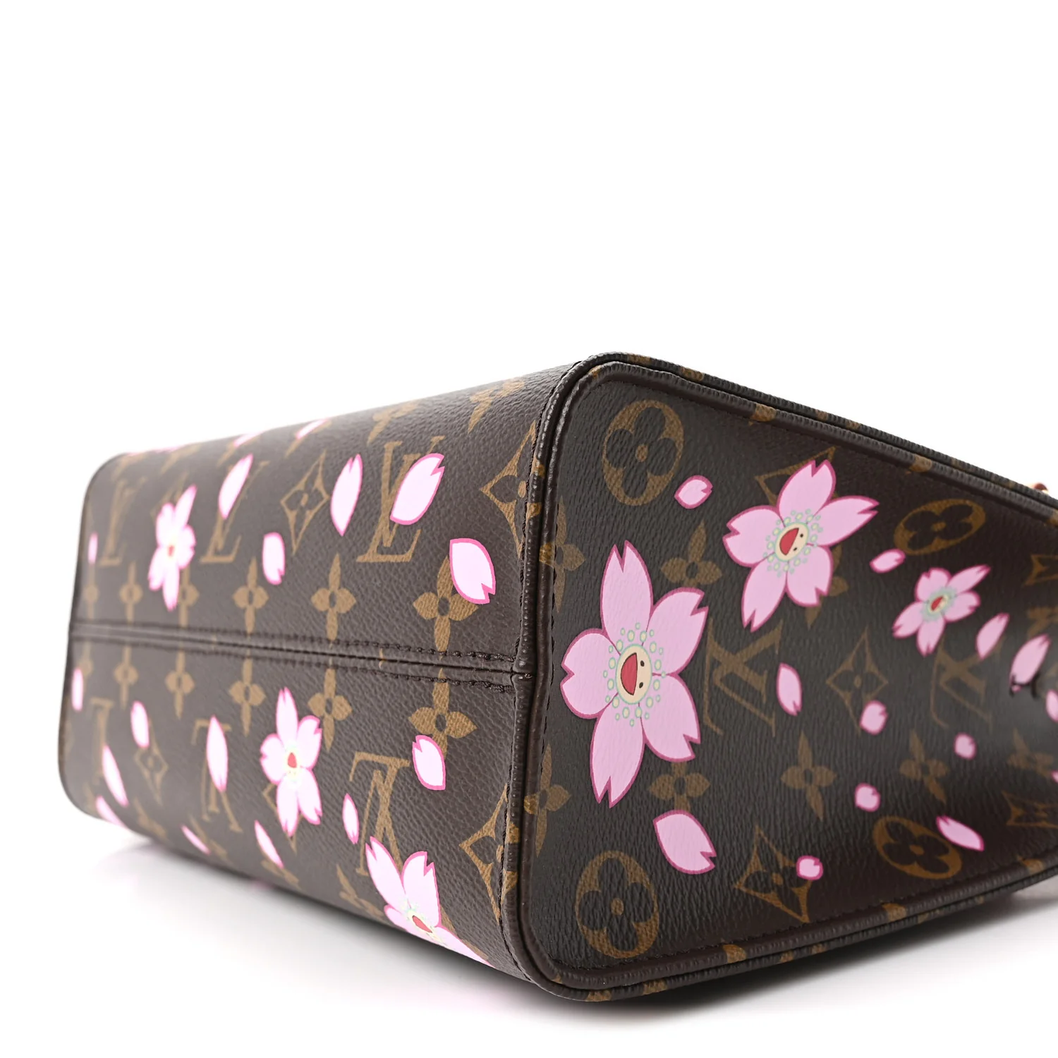 LV X TM Monogram Cherry Blossom Onthego PM Sakura Brown - Top Club