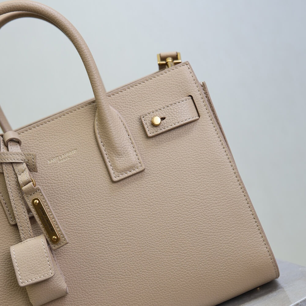 YSL SAC DE JOUR IN SUPPLE GRAINED LEATHER   BABY(HIGH-END GRADE) - Top Club