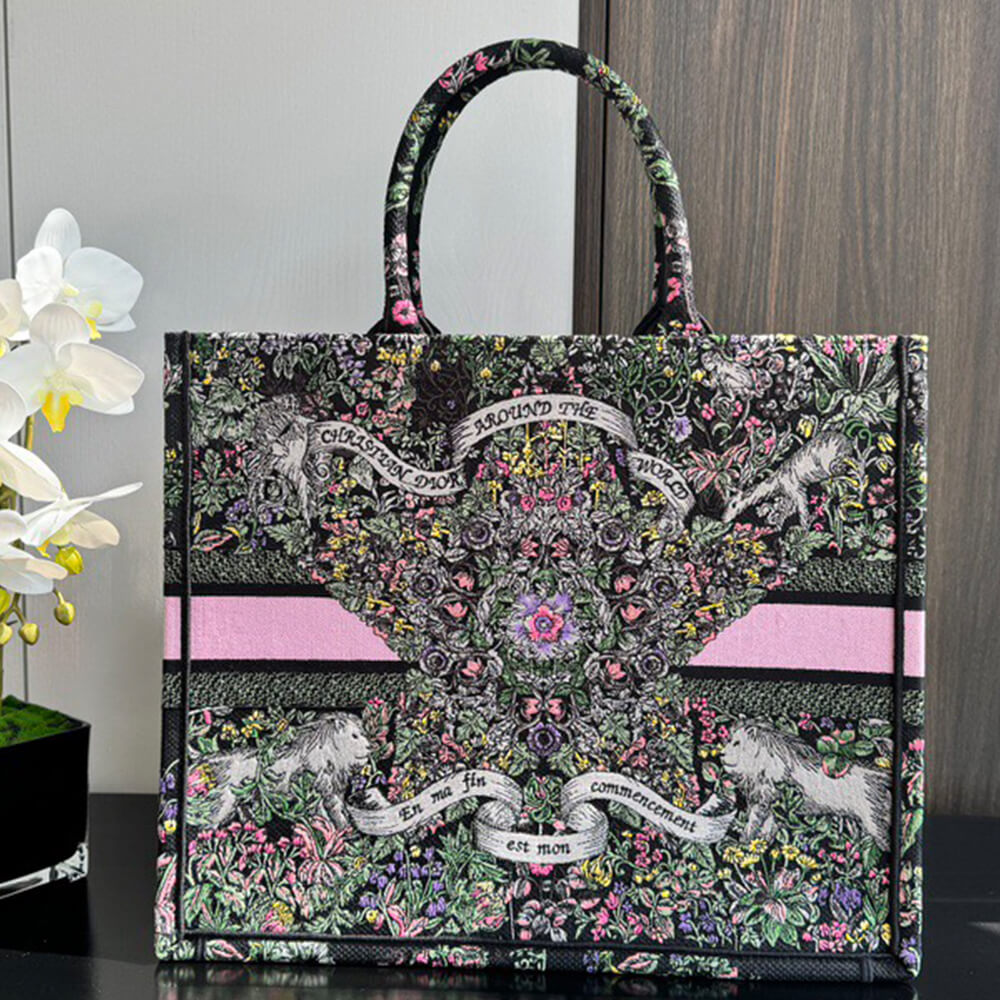 Large Dior Book Tote - Top Club